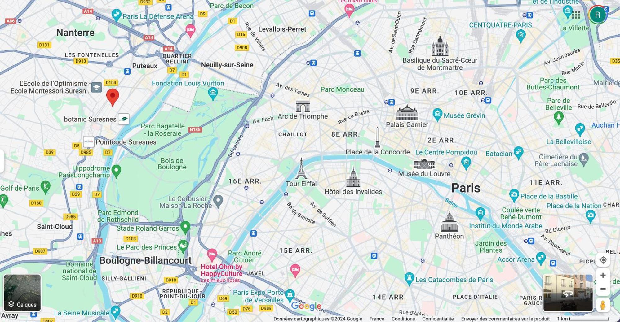 شقة A 10 Min De La Defense Et A 20 Min De Paris سوراسْنْ المظهر الخارجي الصورة